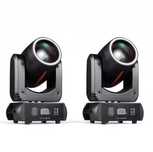 Ruchome głowy led 180w 3d beam + spot + wash 18 pryzmatów DMX