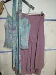 Roupa de cerimonia (conjunto saia e top c/encharpe)