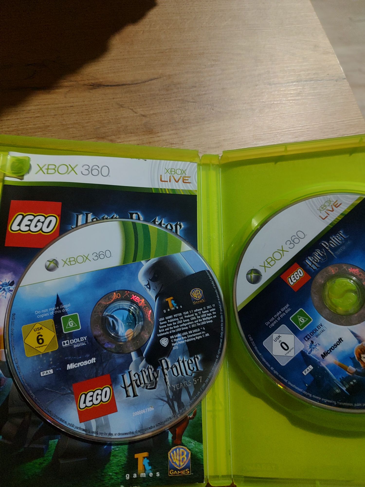 Gra LEGO Harry Potter 2x Years 1-4 plus 5-7 xbox