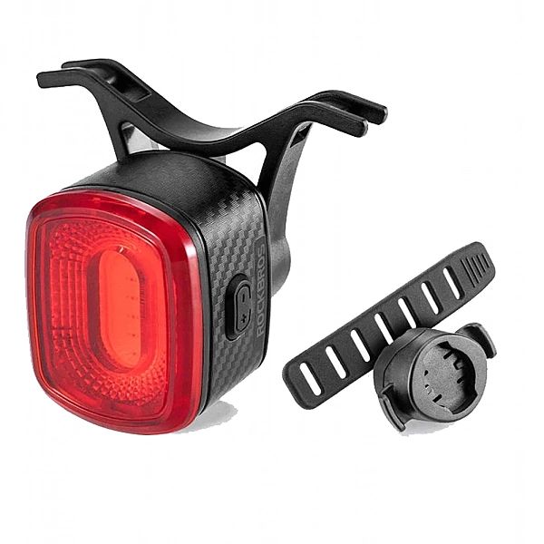 Lampka rowerowa tylna Rockbros Q2S LED z inteligentnym systemem stop +