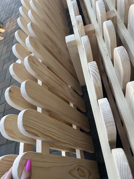 Декоративний паркан забор для клумби, загорожі, майданчику