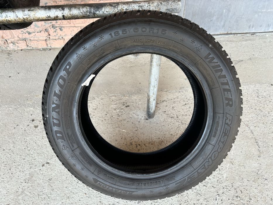 Комплект Різношироких шин 165/65R15 185/60R15 Dunlop