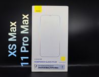 Apple iPhone XS Max / 11 Pro Max. Baseus 2 захисних скла. Преміум