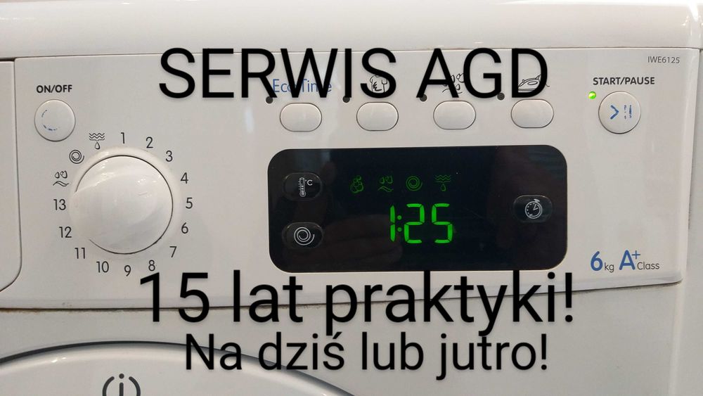 Na dziś lub jutro! Serwis AGD-naprawa zmywarki,pralki,lodówki