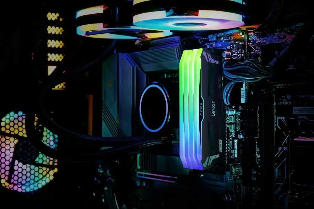Pamięć Lexar Ares RGB, DDR5, 32 GB, 7200MHz, CL34