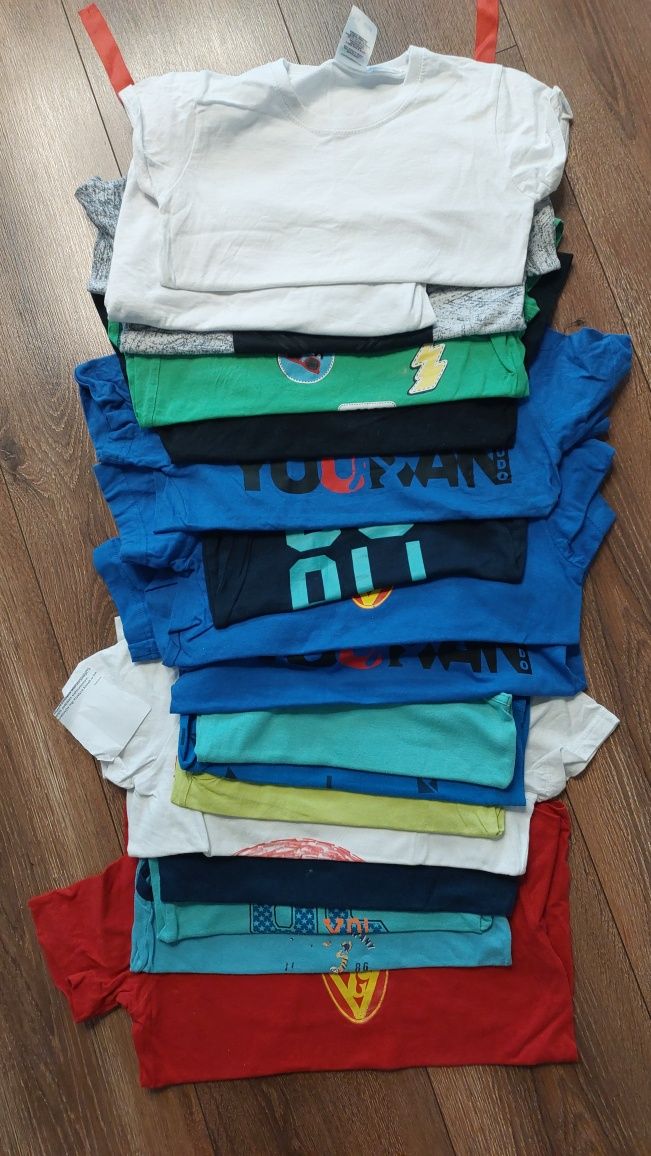 PodKoszulkiT shirty 128 podkoszulki człopięce