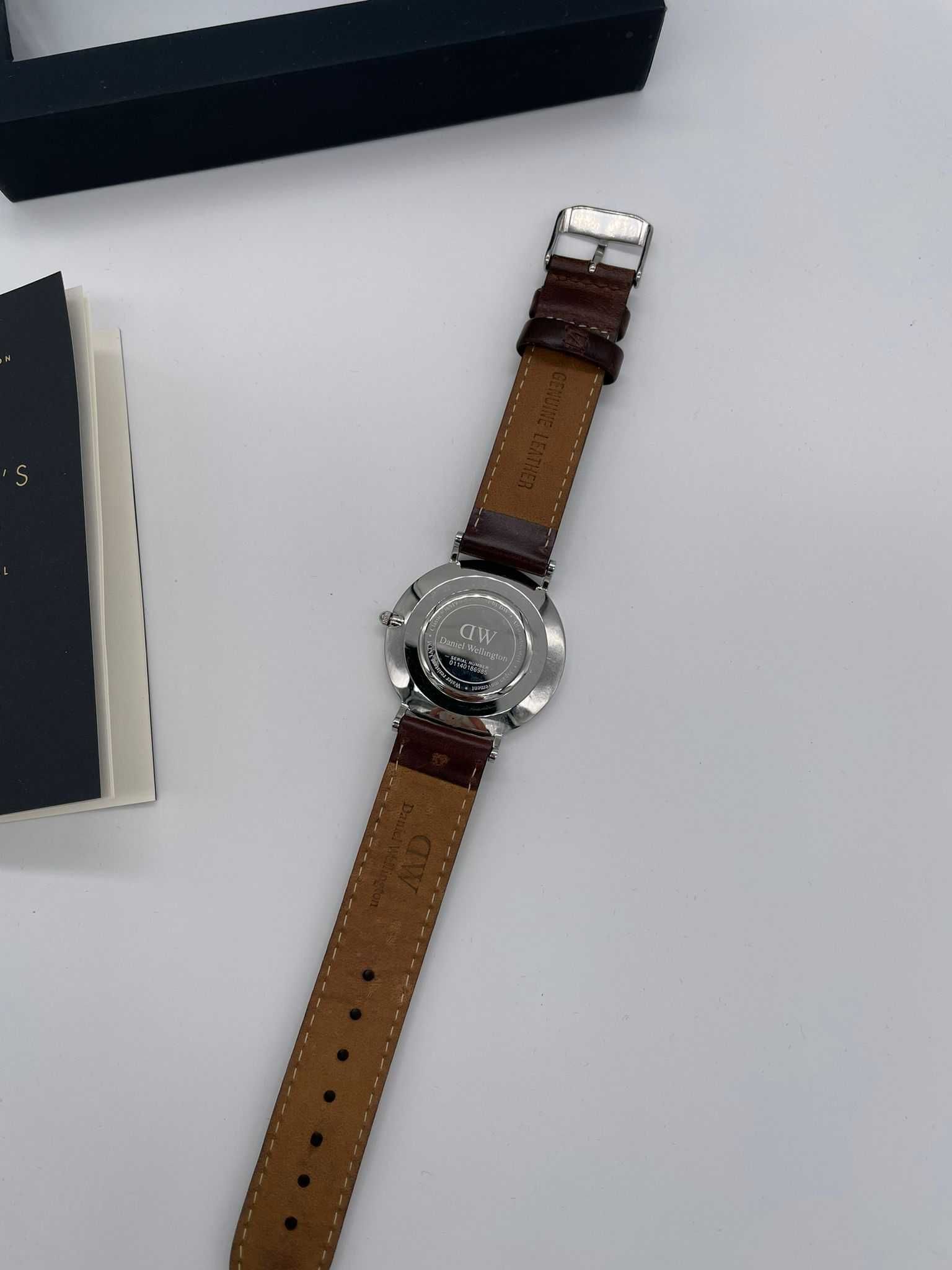 Daniel Wellington zegarek klasyczny na skorzanym pasku classic b36s19