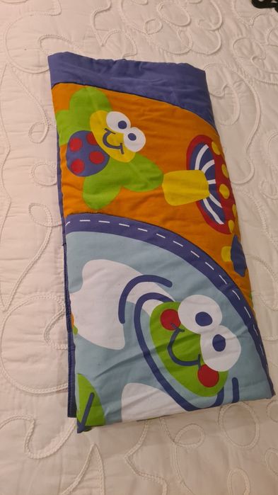 Tapete de brincar para bebé. 1 m de lado