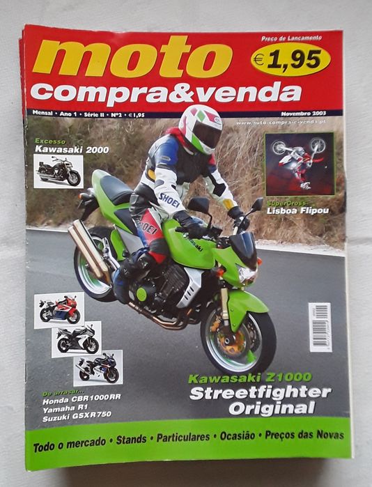 Várias Revistas antigas Moto Compra e Venda