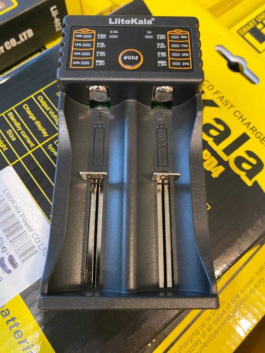 Зарядний пристрій LiitoKala Lii-PD2, Lii-PD4, Lii-202, Lii-402