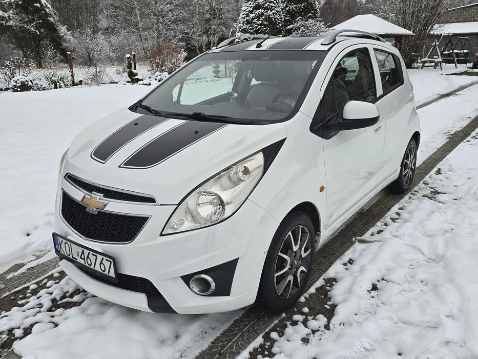 Chevrolet Spark 1.0 68KM, Klimatyzacja, Full Opcja, Przebieg 142tys !!