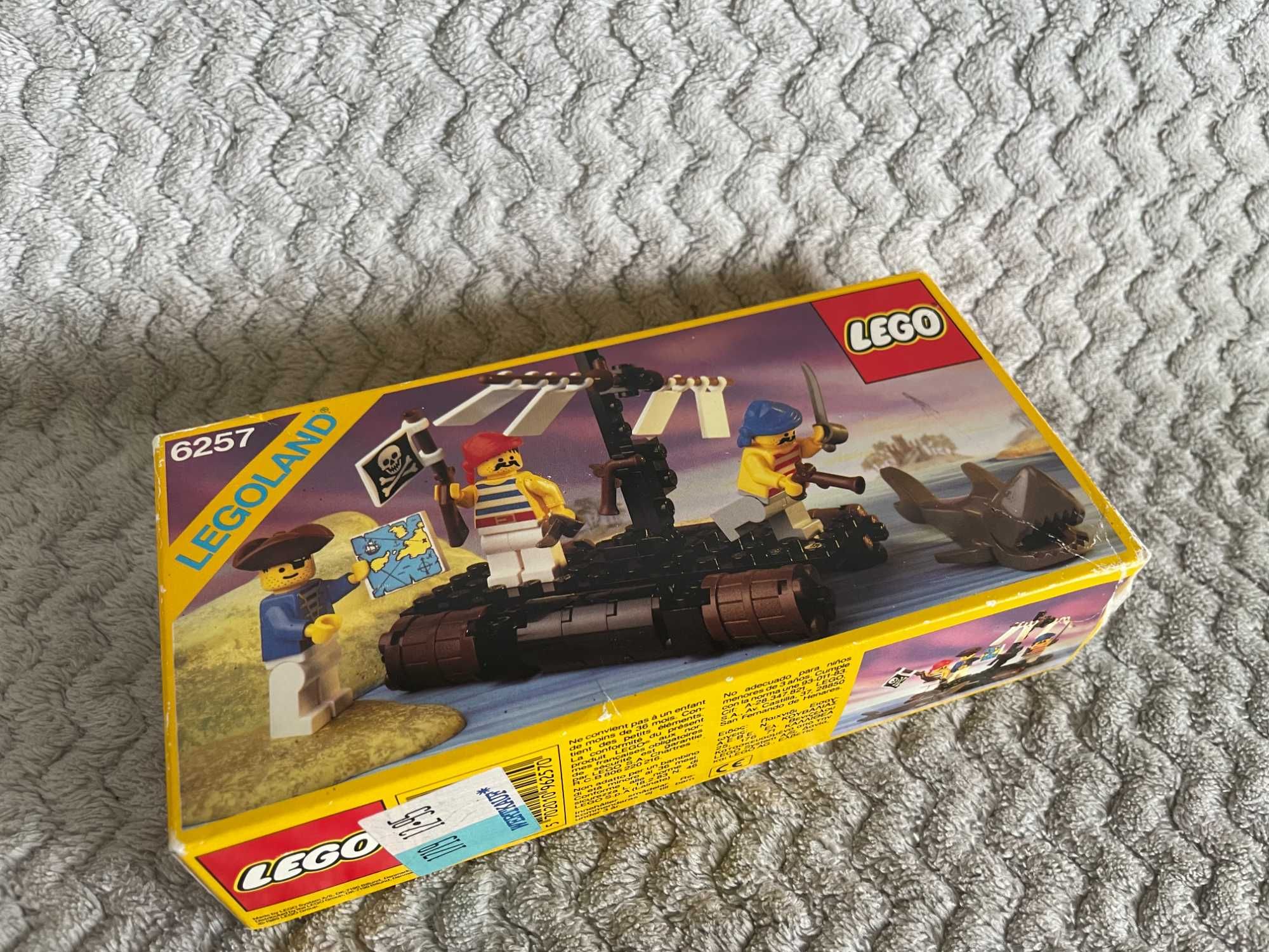 Lego Piraci 6257 Castaway's Raft = kompletny 100% + instrukcja + box