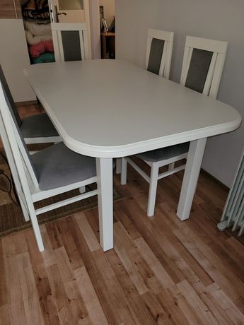 Stół  z krzesłami, meble bodzio