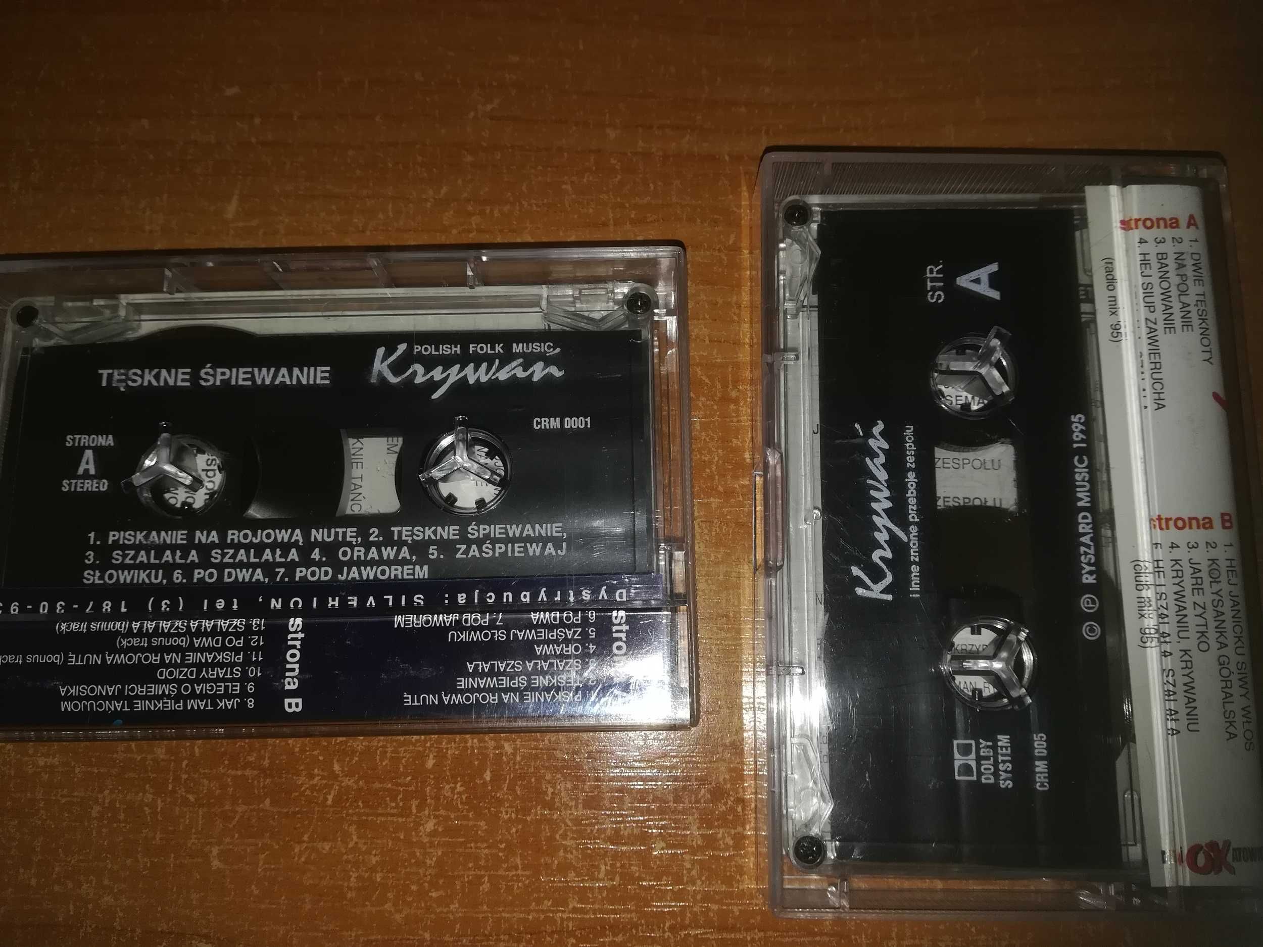kasety magnetofonowe Krywań zestaw