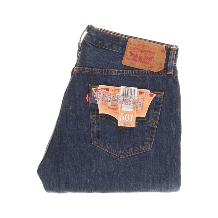 Spodnie Levis 501 W36 L30 Męskie Prosty Krój Guzikowy Zip