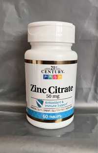 Цитрат цинка zinc citrate 50 mg 21st century