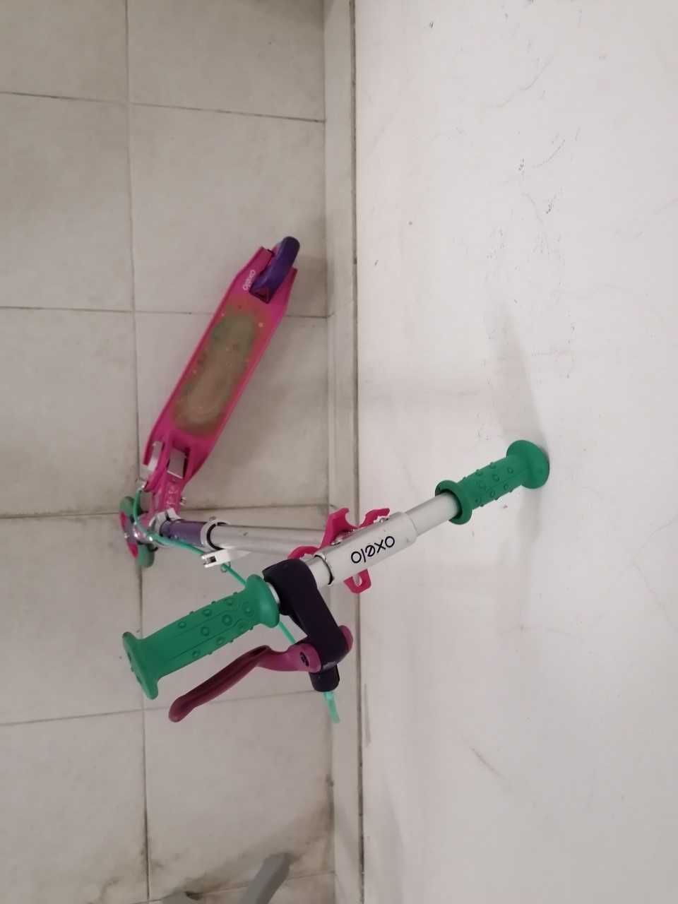 Trotinete de criança oxelo com travão