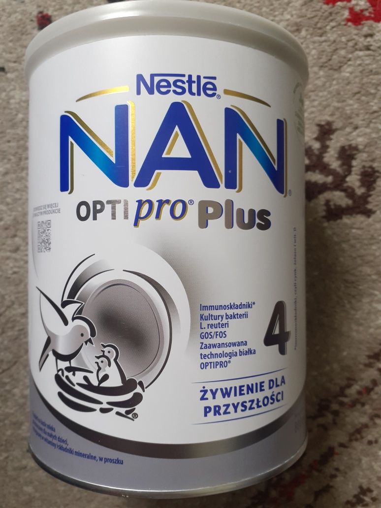 Nowe 800g NAN 4 Opti pro plus mleko