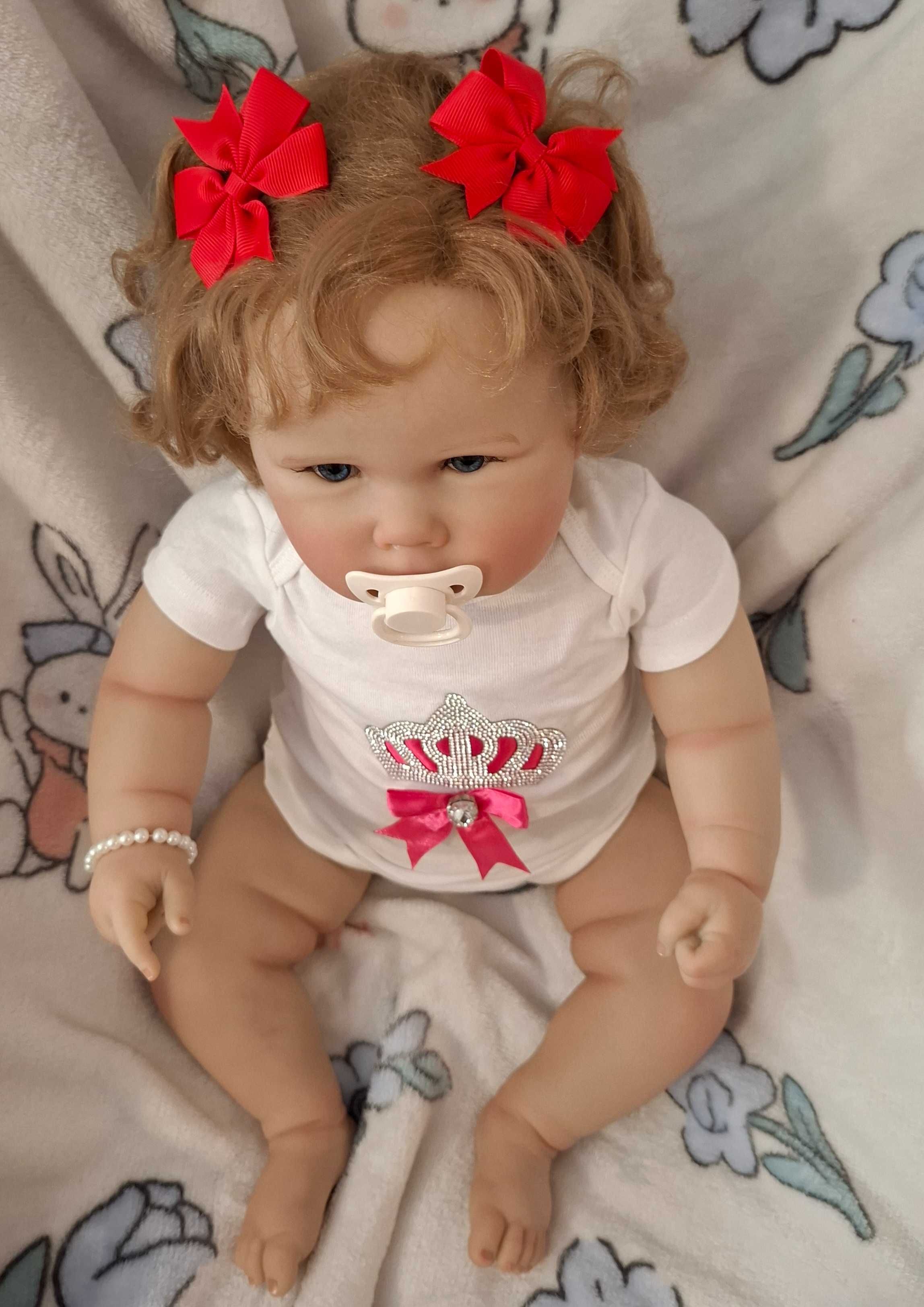 Boneca reborn grande 62cm(artigo novo)