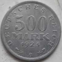 500 марок 1923 р. Німеччина.