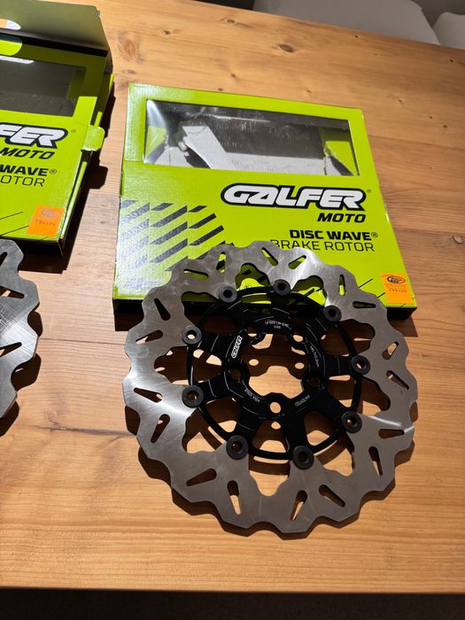 Discos de travão Galfer 330mm e 292mm — NOVOS