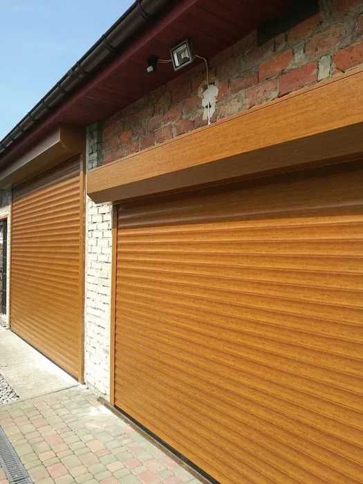 Bramy rolowane garażowe