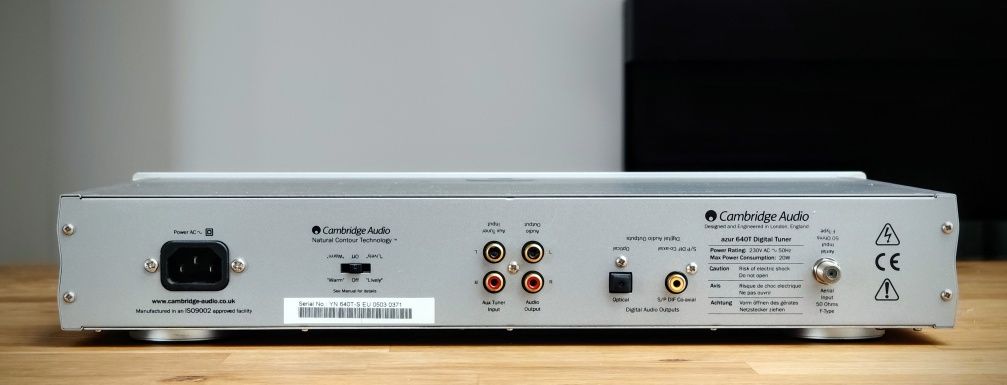 Cambridge Audio AZUR 640T Tuner FM/DAB