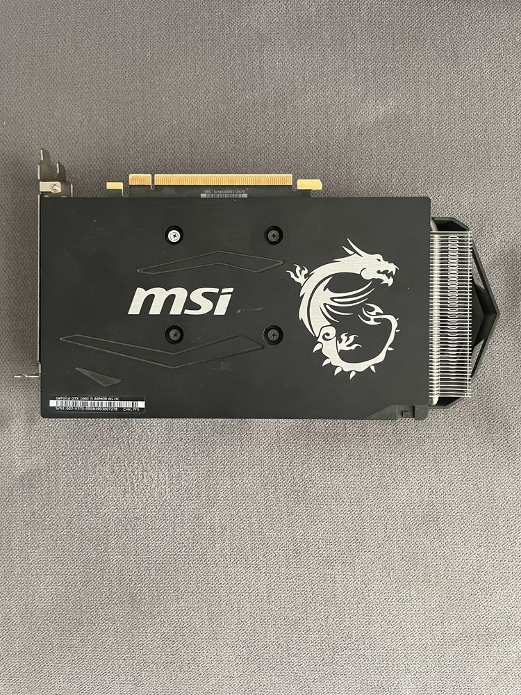 Sprzedam GTX 1660ti MSI - nowa pasta!