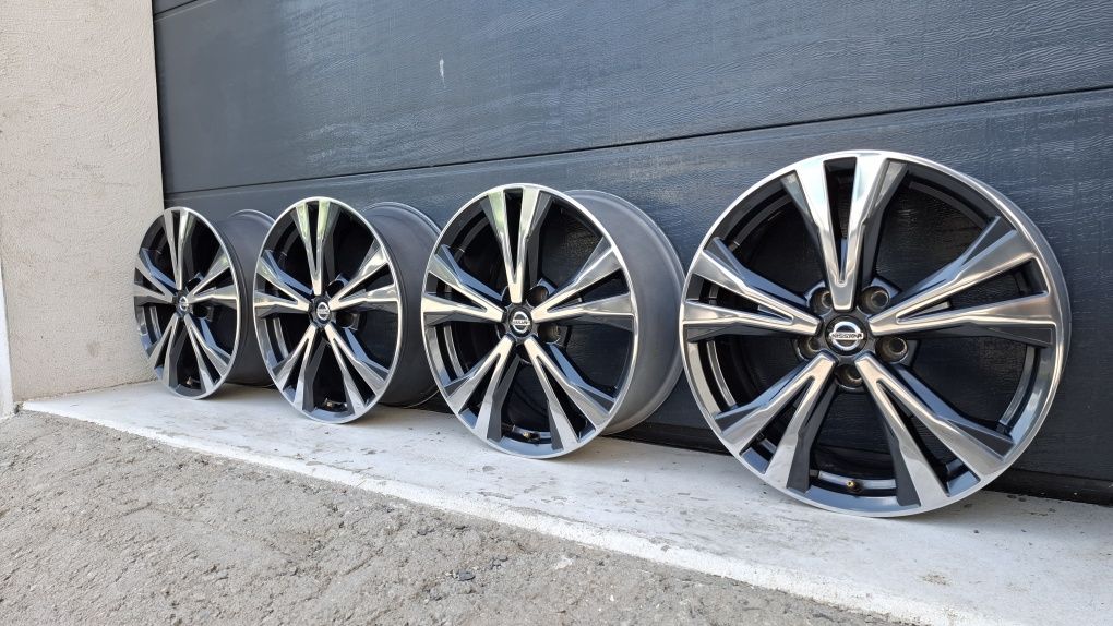 4x Alufelgi Nissan 18" Qashqai Juke Xtrail