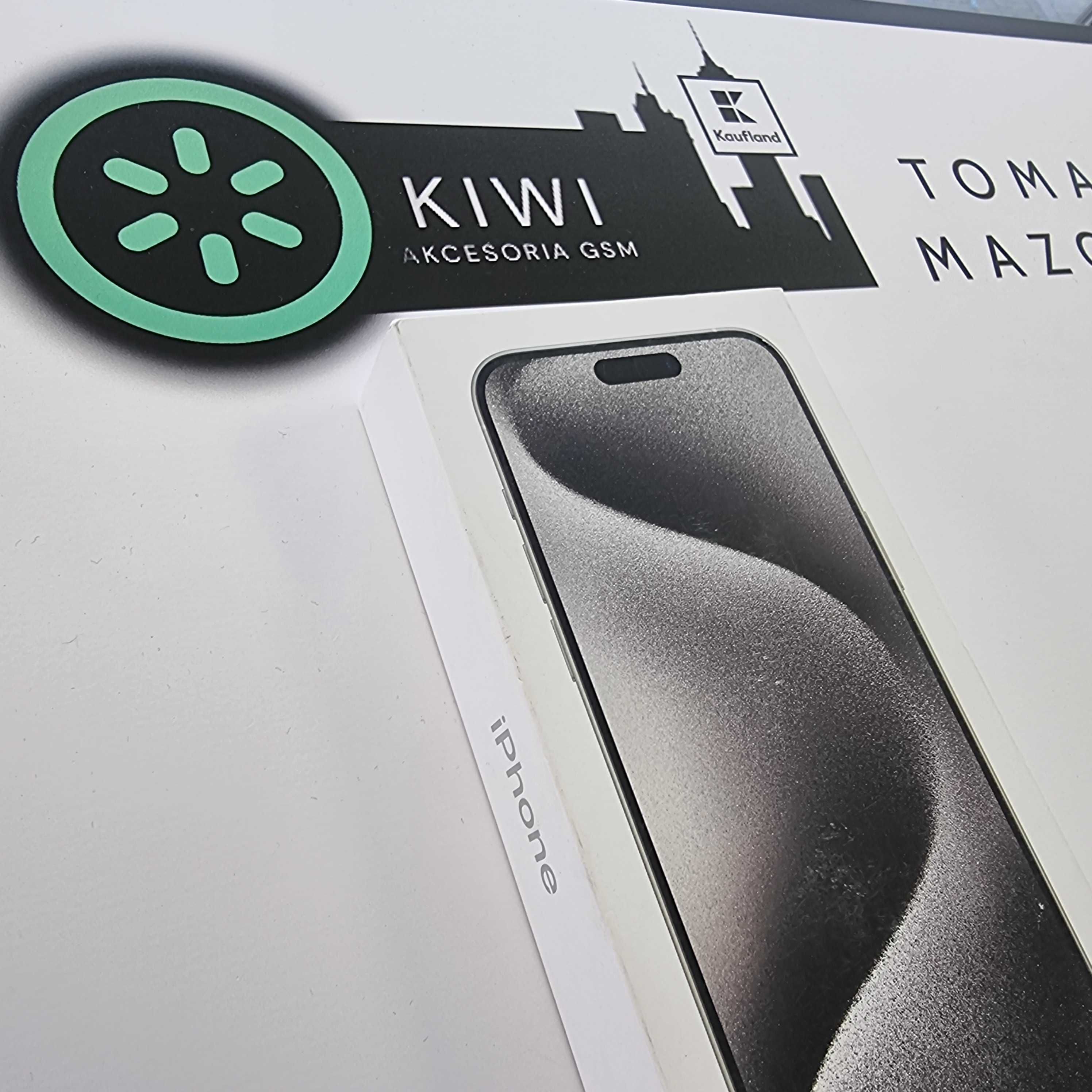 IPHONE 15 PRO MAX 256GB WHITE KIWI Tomaszów Maz. cena: 5220zł