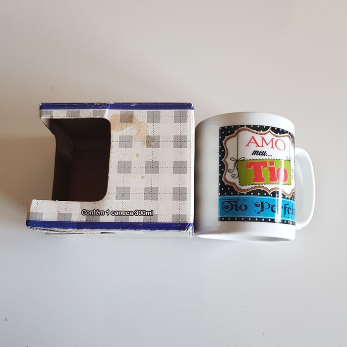 Caneca do Brasil de tiradentes MG " Tio Perfeito "