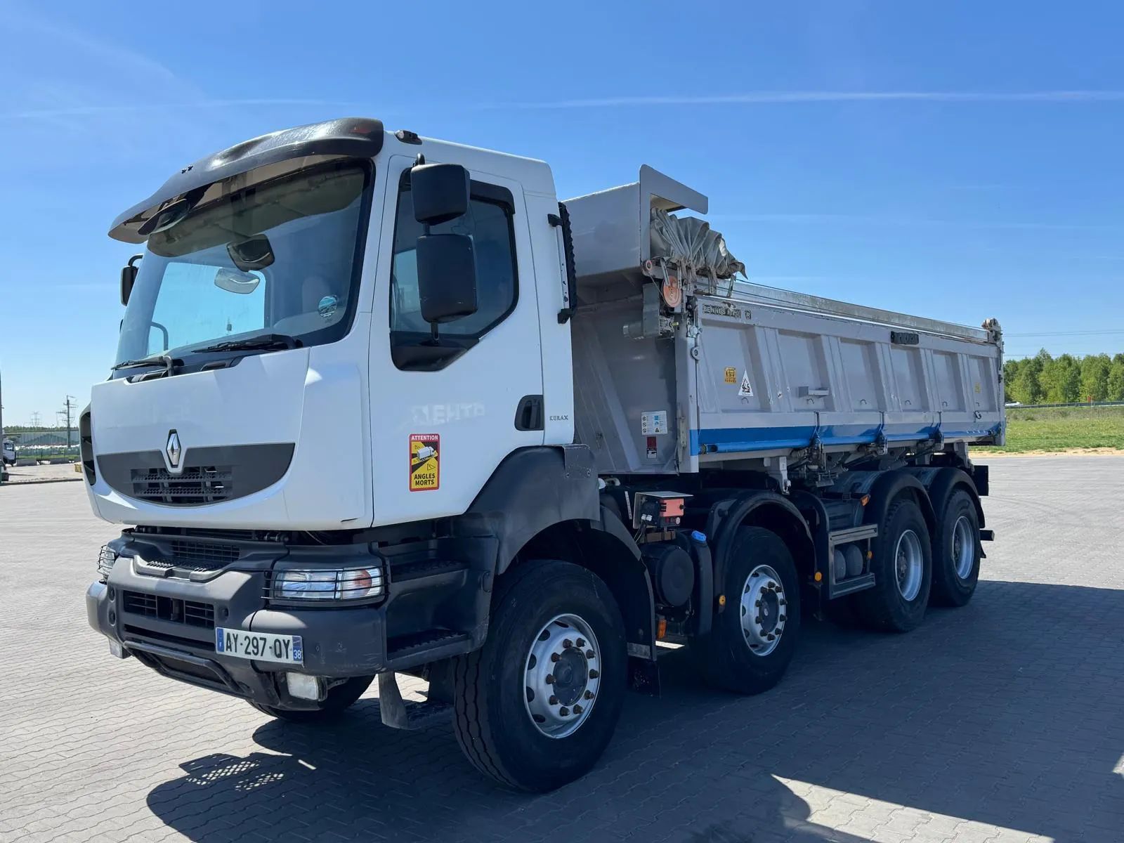 Renault Kerax 430  Wywrotka Reanult Kerax 430DXI 8x4 Hydroburta, Automat, 2010r. FV23%