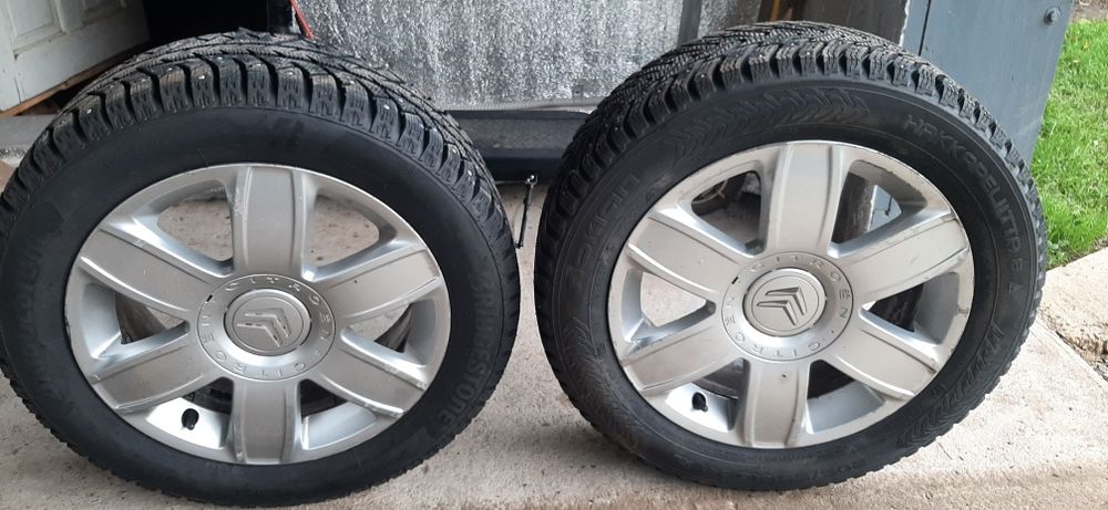 Диски Citroen Peugeot 4×108 шини 205/55 r16 шипи