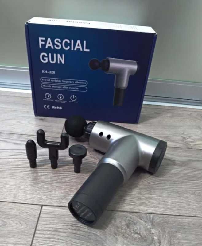 Массажер fascial gun kh-320  новый в упаковке