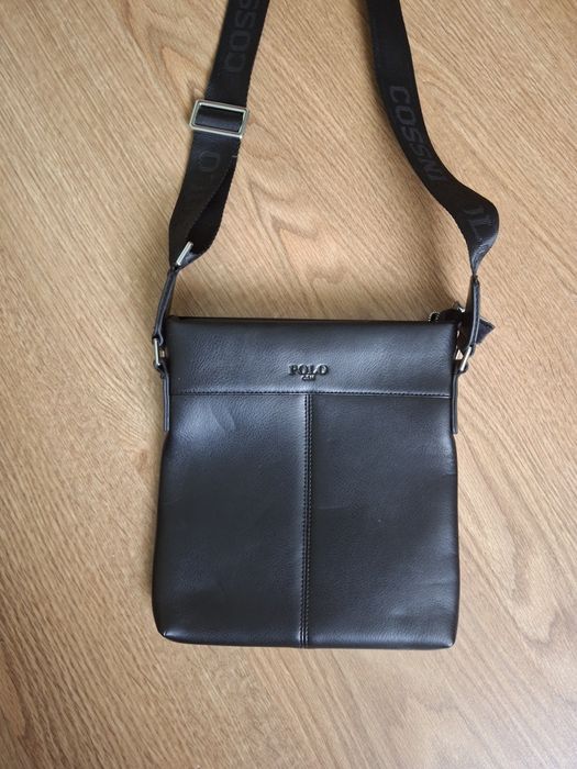 Шкіряна чоловіча сумка