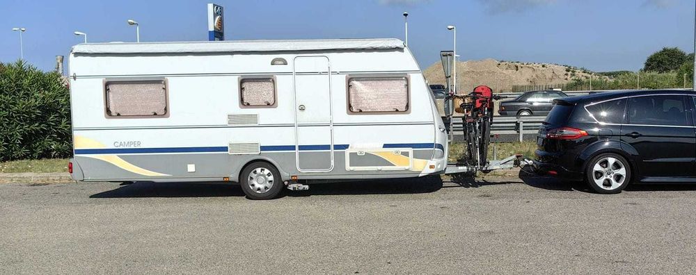 przyczepa kempingowa Dethleffs , gotowa do sezonu