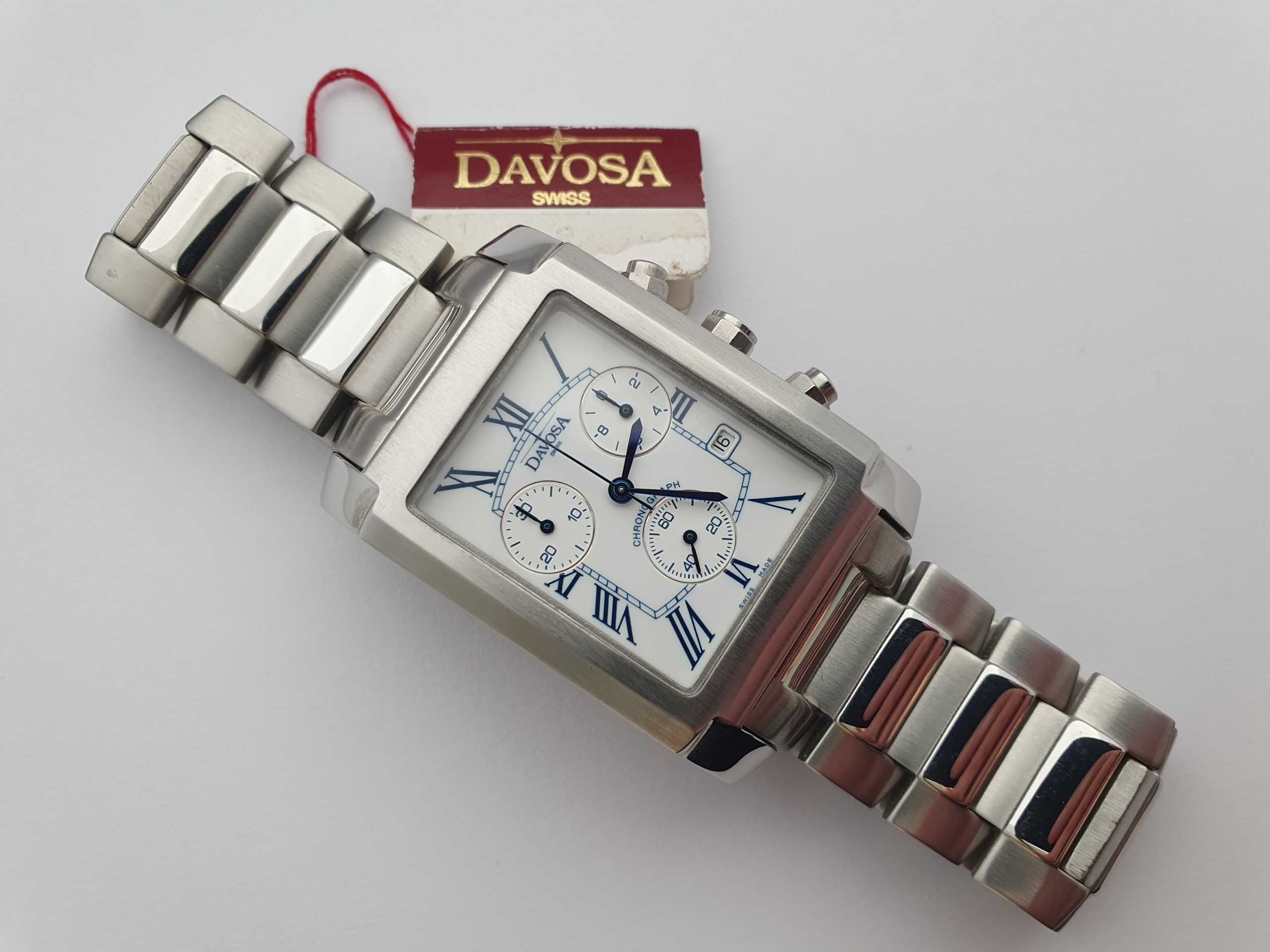 Davosa Swiss Chronograph Quartz - PIĘKNY ! RZADKI ! OKAZJA !