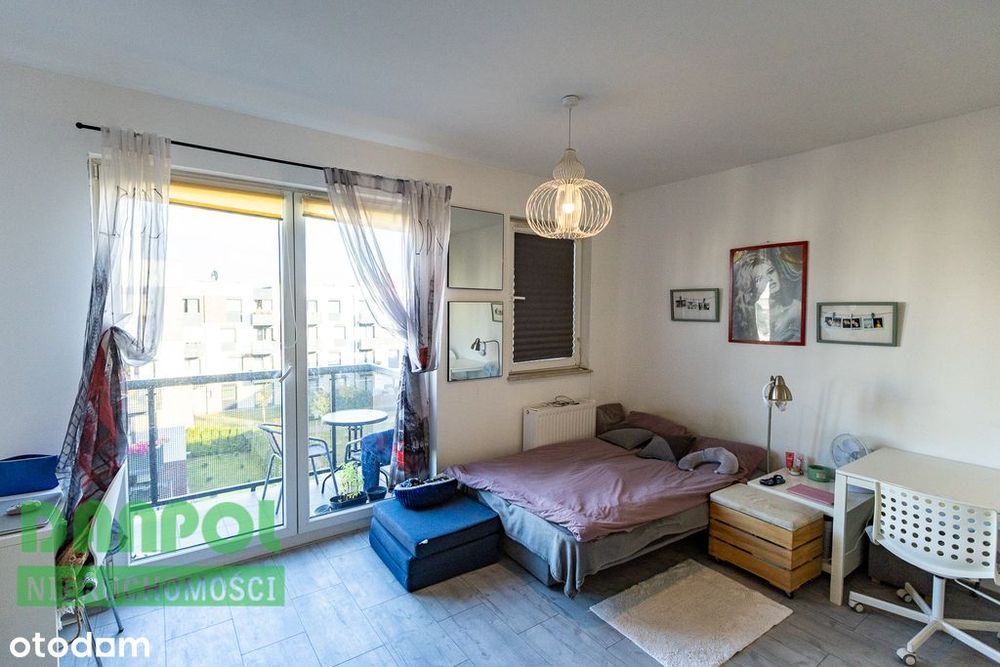 Gumieńce, ul. Kwiatkowskiego, kawalerka z balkonem