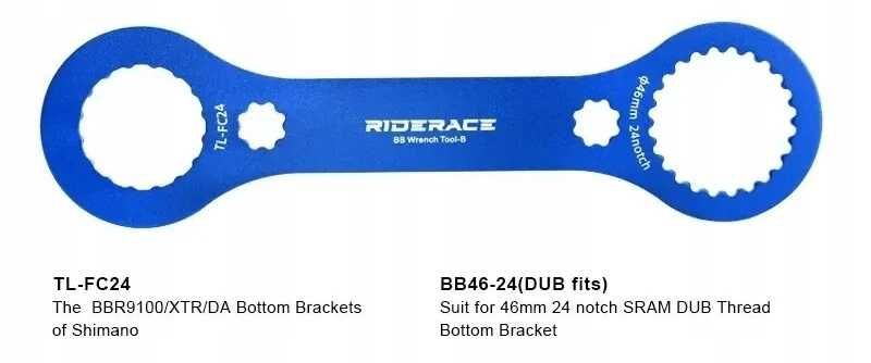 Klucz do suportu SRAM DUB SHIMANO hollowtech BBR9100 XTR NOWY riderace