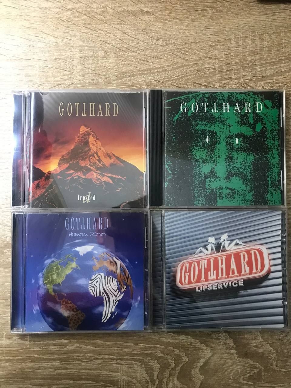 Фирменные CD диски Gotthard