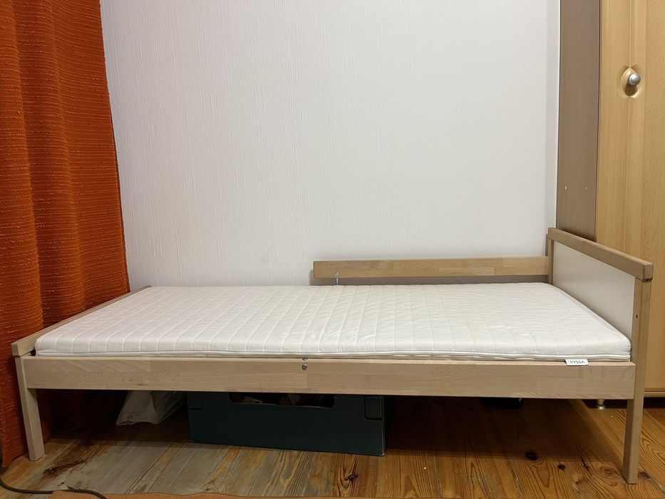 Łóżko drewniane zVyssa (Ikea 160x70)