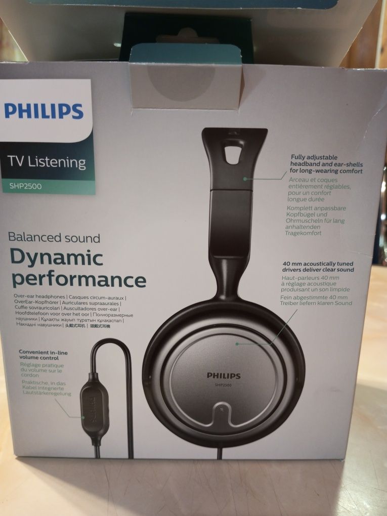 Наушники Philips sh p2500/10 новые