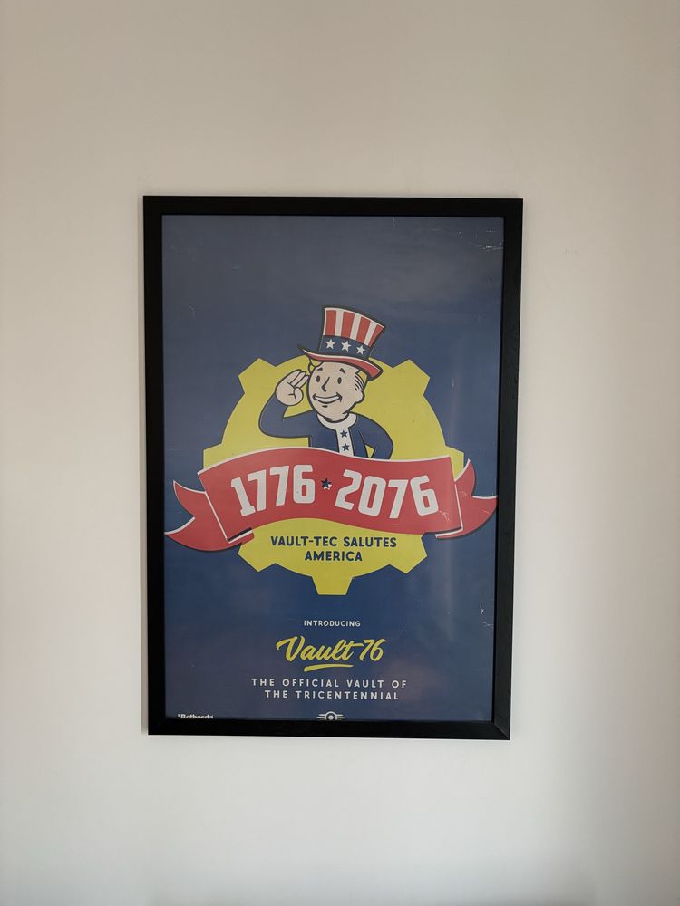 Plakat w ramie Fallout 76