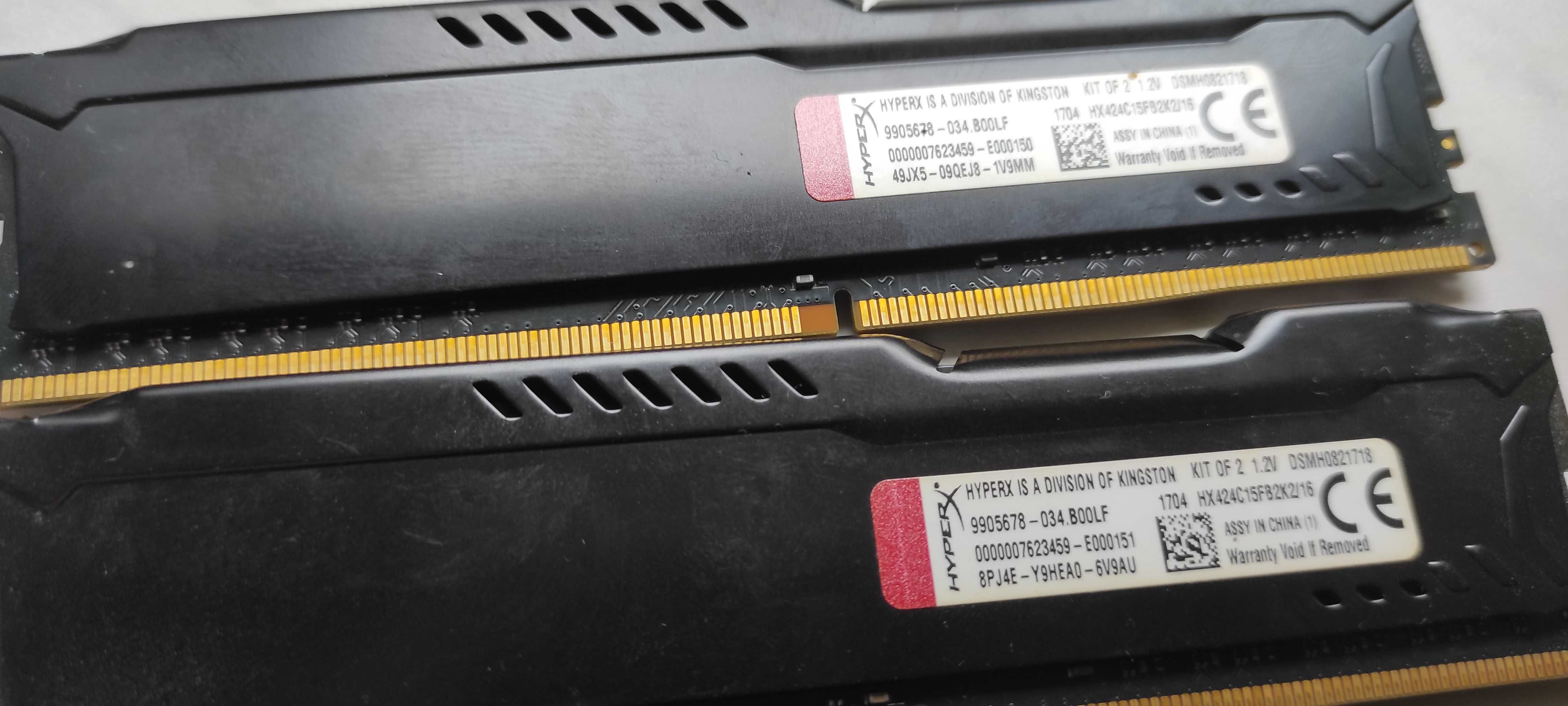HyperX 16GB 2400MHz Fury Black CL15 (2x8GB)