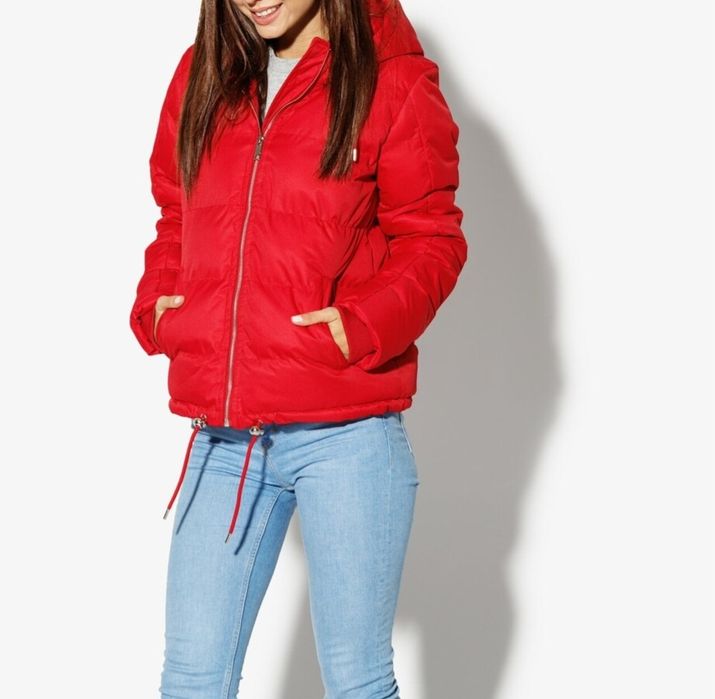 Confront kurtka zimowa damska czerwona L