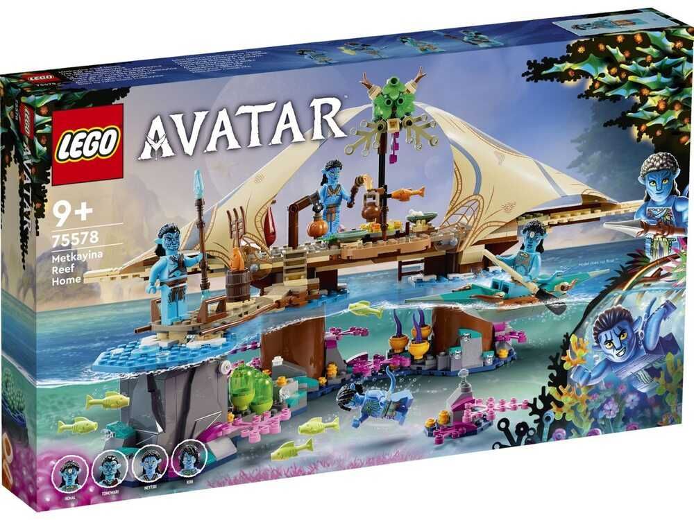 Новий Lego 75578 Avatar The Way of Water Metkayina Reef Home
