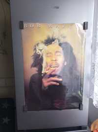 Plakat laminowany Bob Marley smoke