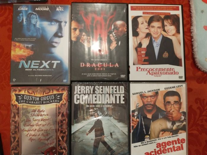 DVDs filmes à escolha