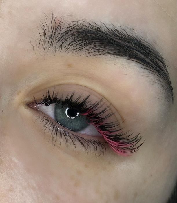 Нащивание ресниц / нарощення вій