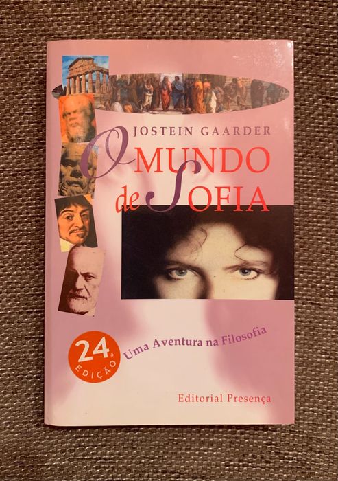 Livro "O mundo de Sofia"